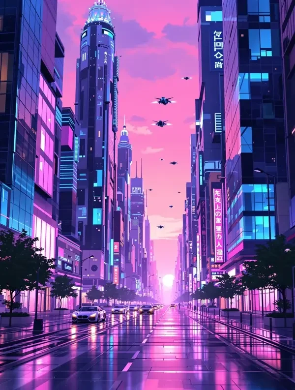 未来都市 番剧封面 - 日韩动漫