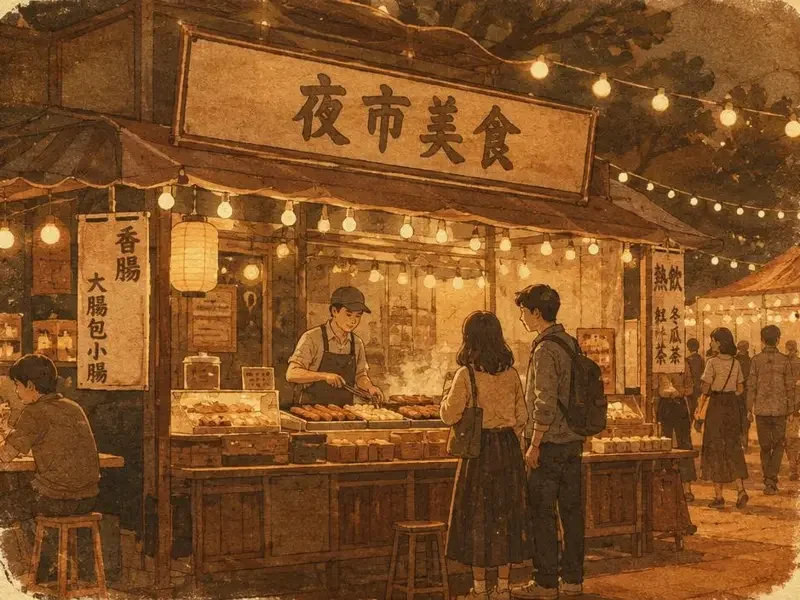 本地推荐:老旧天台改造成了网红观星点 - 吃瓜网在线 复古插画风格的老旧天台观星场景